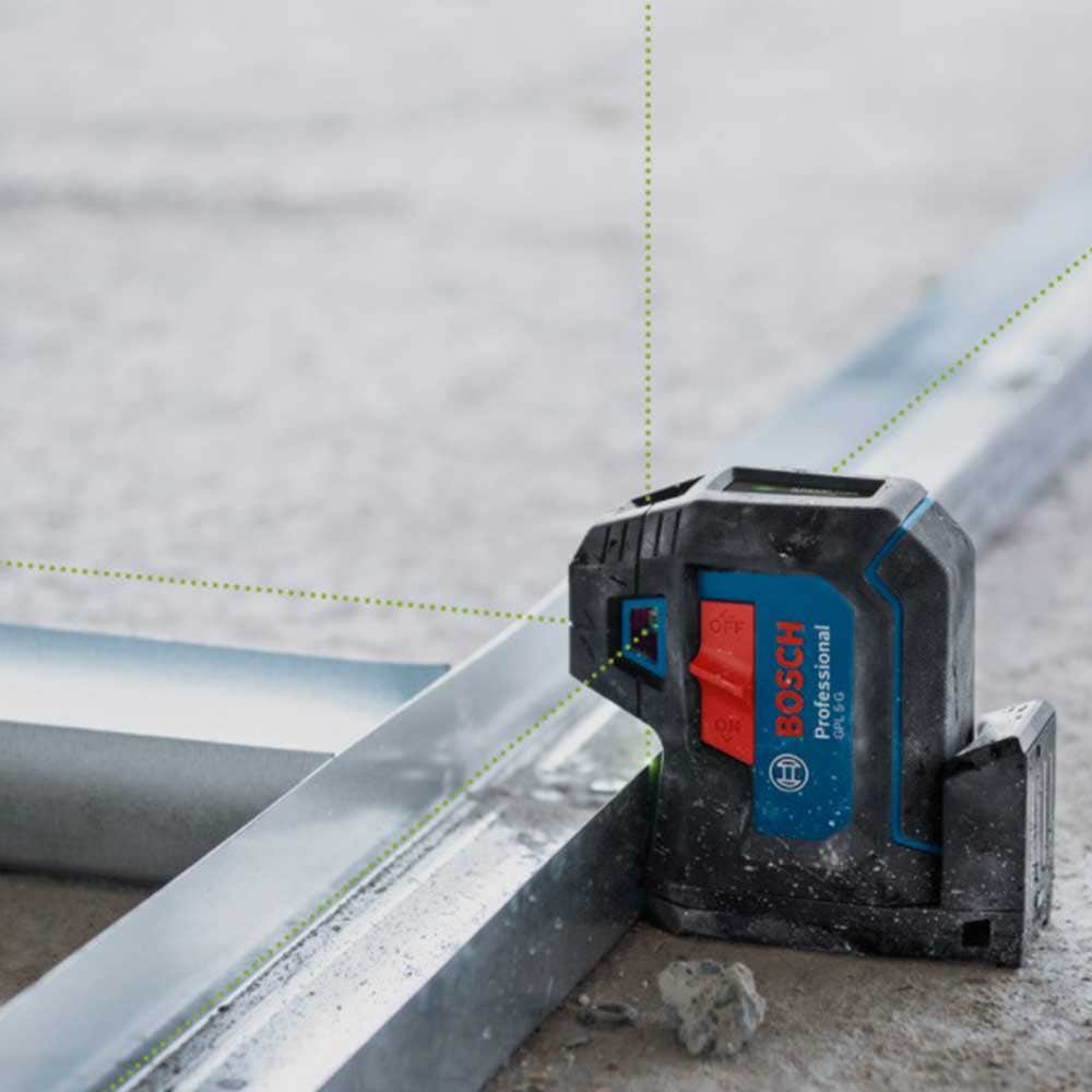 BOSCH GPL5 G Professioneller Punktnivellierlaser Grün 0 601 066 P00