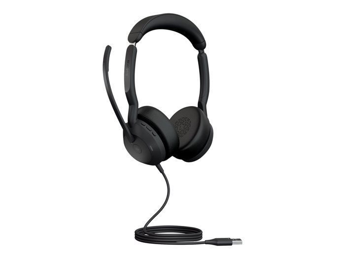 Fone de ouvido - JABRA - Evolve2 50 - USB Tipo A - Cancelamento Ativo de Ruído - Conforto Ideal