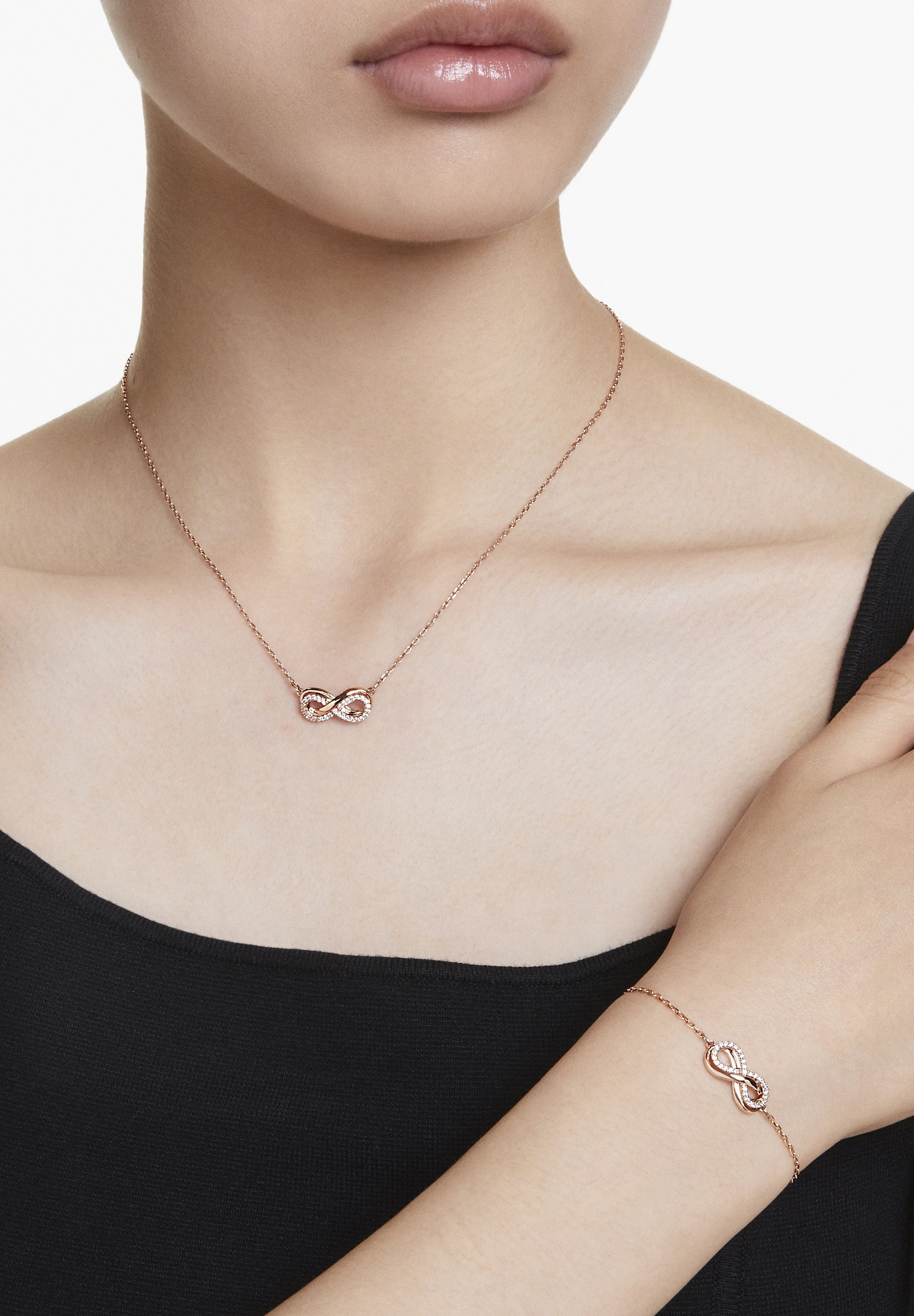 Set Swarovski - Collana - bianca