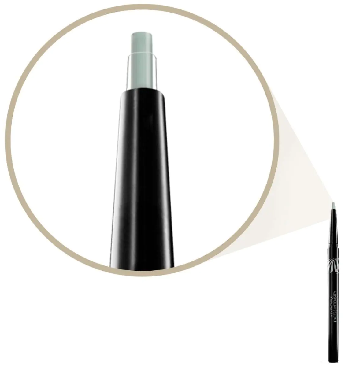 Max Factor Excess Longwear Eyeliner, 05 Silver