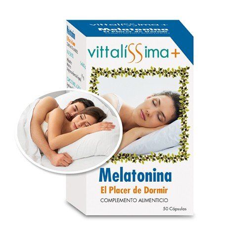 Melatonino kapsulės Vitaminai ir mineralai
