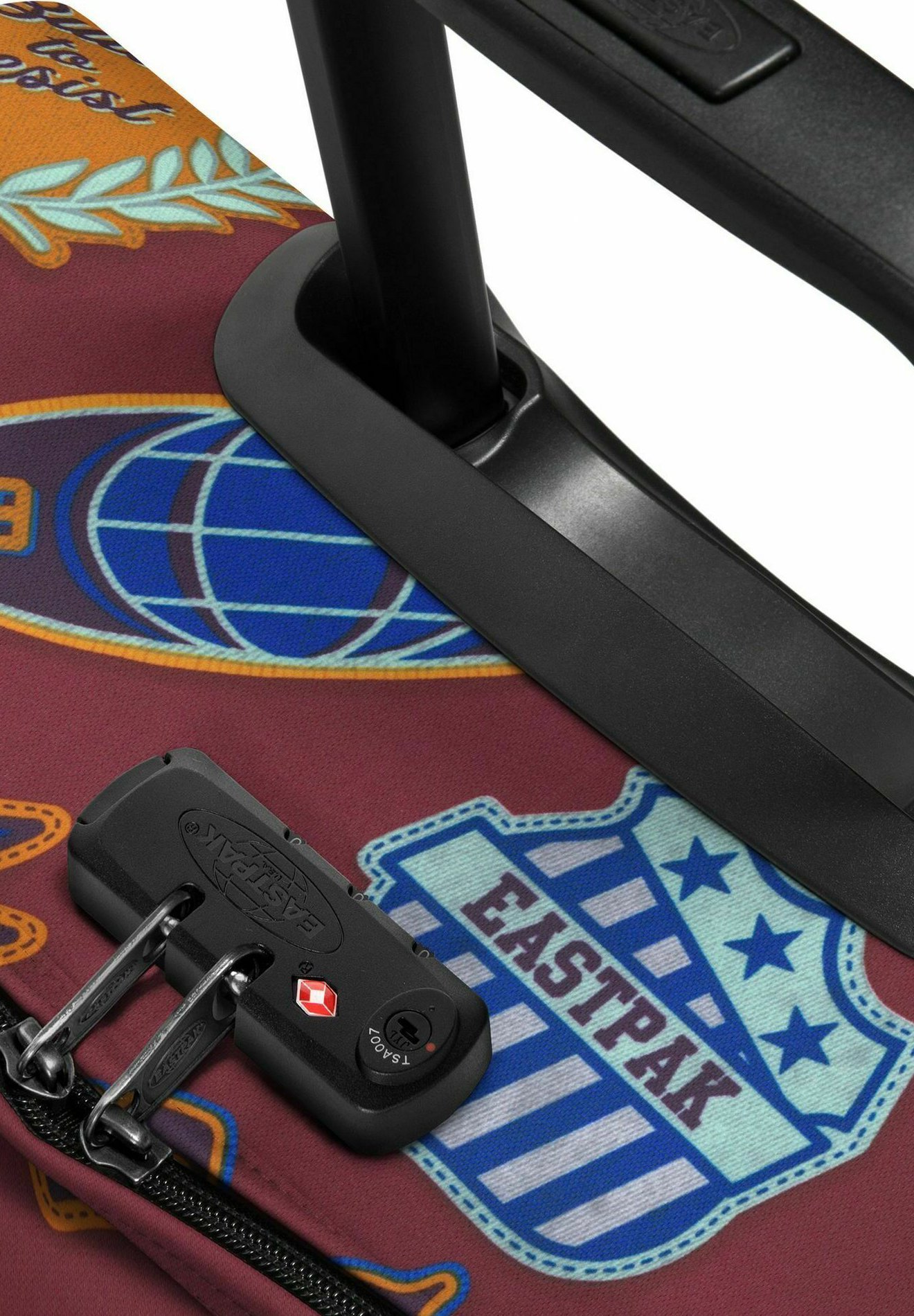 Eastpak TRANSVERZ - Koffer op wielen - bordeauxrood