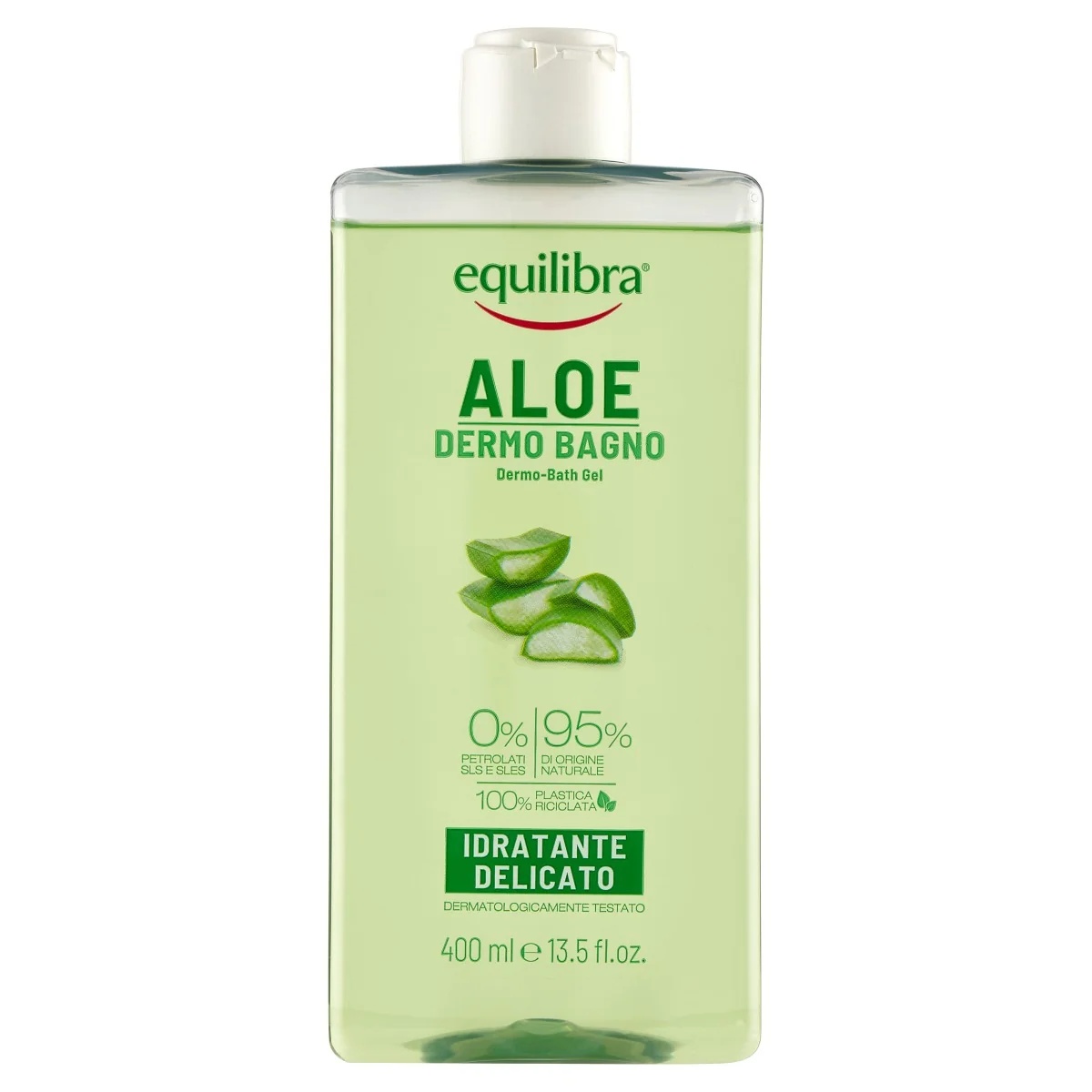 EQUILIBRA Equilibra Aloë Vera Dermo Bad 400 ml Dermatologisch getest