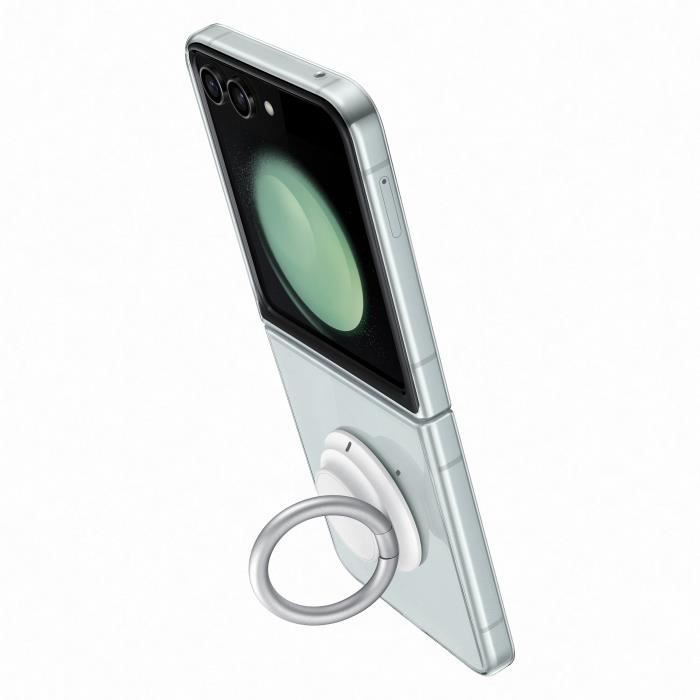 Coque et étui téléphone mobile Samsung Coque transparente avec support amovible Z Flip 5