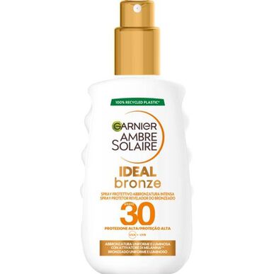 Garnier Ambre Solaire aurinkosuojasuihke ihanteellinen pronssille SPF 30 125 ml