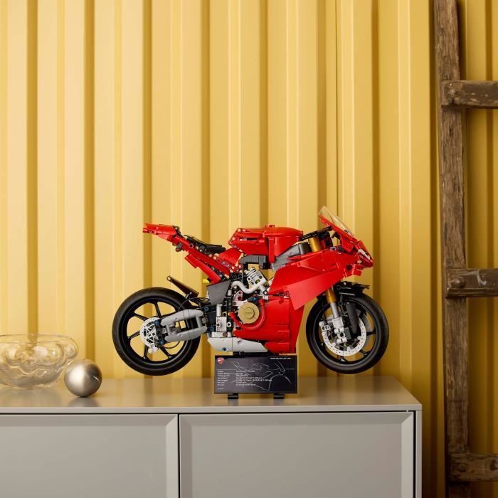 LEGO Technic 42202 Μοτοσικλέτα Ducati Panigale V4 S - Κατασκευάσιμη Μοτοσικλέτα για Ενήλικες