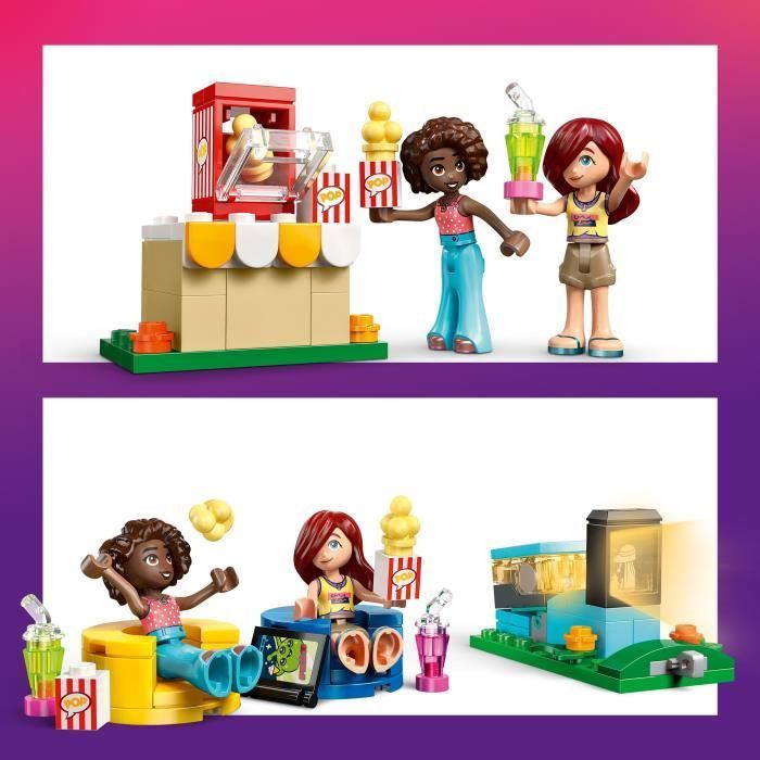 LEGO Friends 42642 Movie Night with Friends - Building Set for Ages 6+