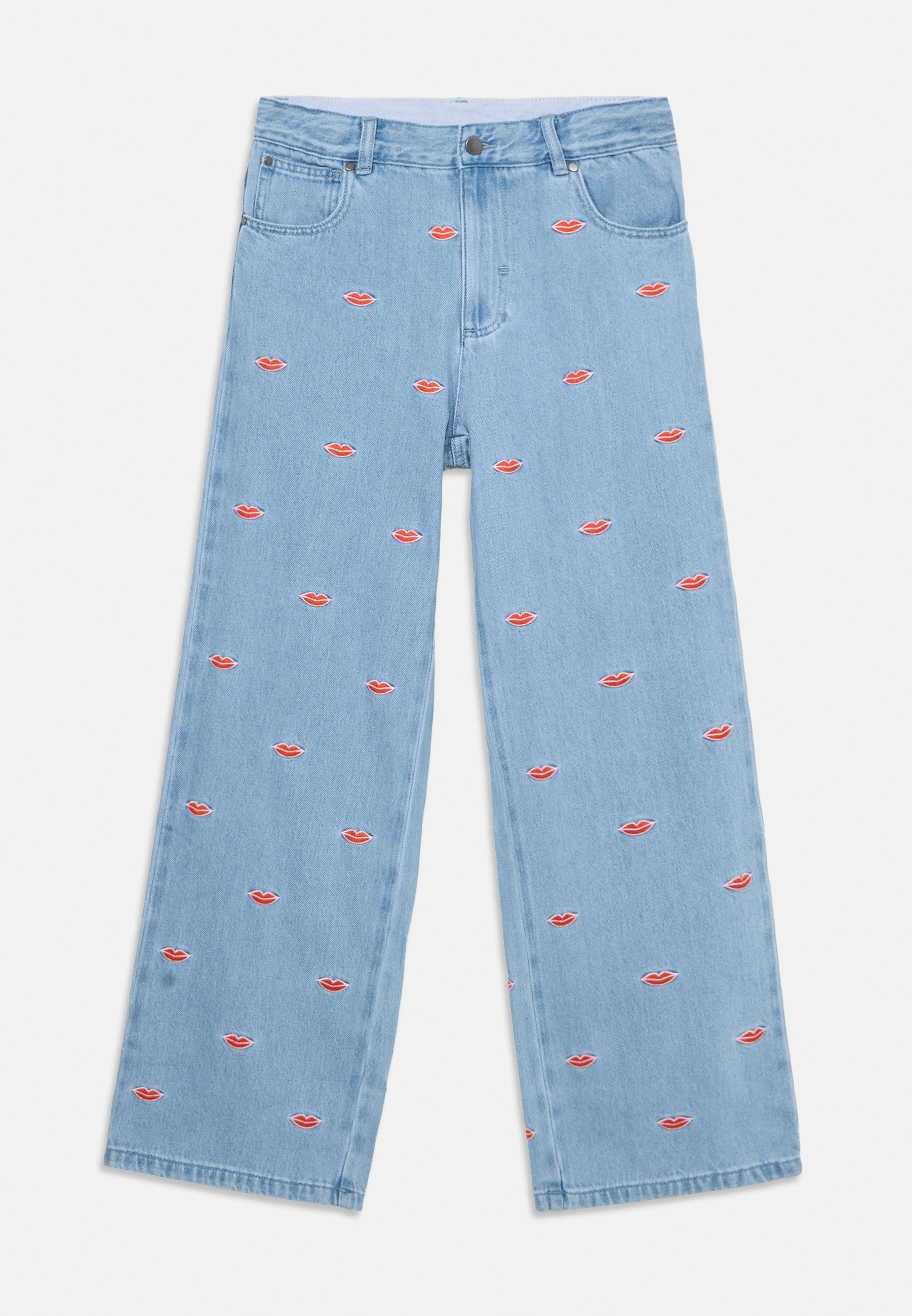 Stella McCartney Kids Broek Unisex - Relaxte jeans - lichtblauwe denim