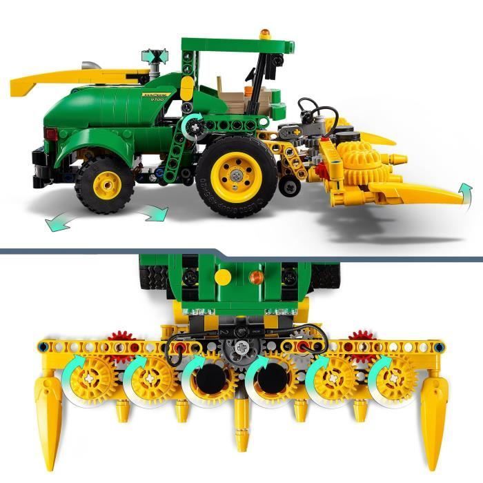 LEGO® 42168 Technic John Deere 9700 Cosechadora de forraje, juguete de tractor agrícola, regalo para niños de 9 años en adelante
