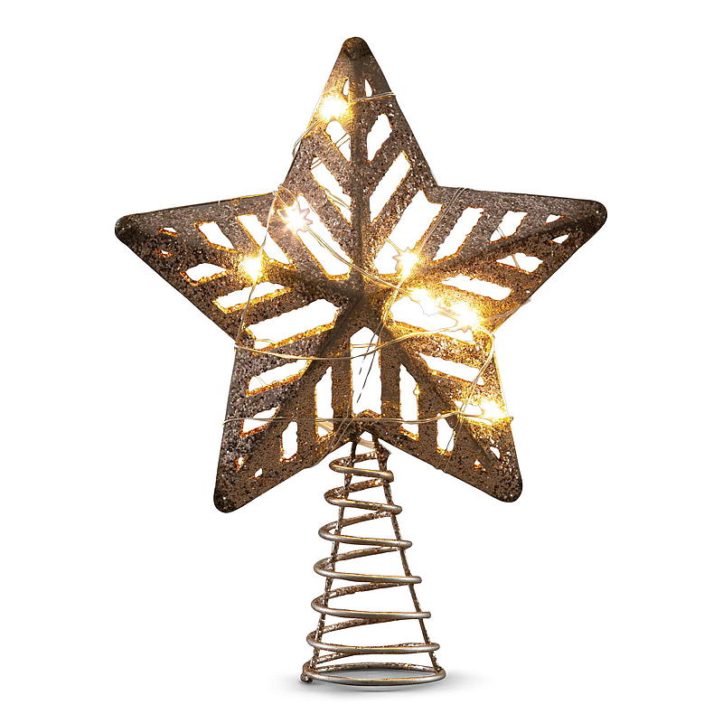 Light IT Top Star 10 LED-lampa Diameter 15 cm, batteridriven