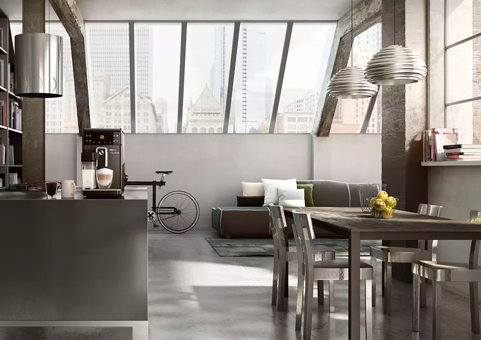 SUPER-AUTOMATISCHE ESPRESSOMASCHINE