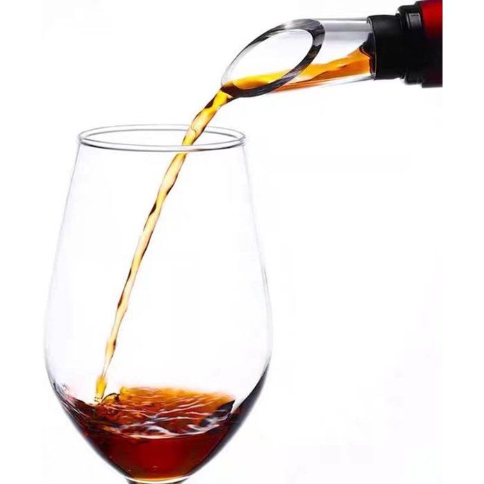 Enfriador de vino - enfriador de botellas de vino - enfriador de vino de acero inoxidable - decantador de vino con varilla