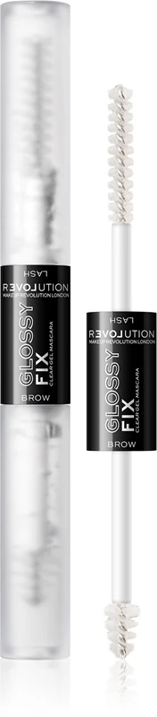 Revolution Relove Glossy Fix caurspīdīgā skropstu tuša uzacīm un skropstām