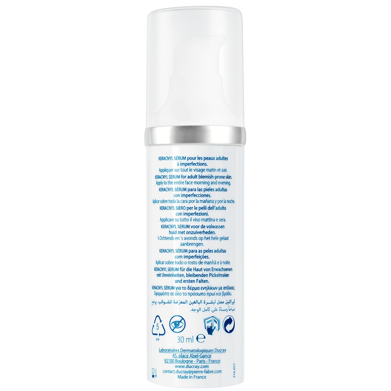 Ducray Glowserum KERACNYL serumas – 30 ml