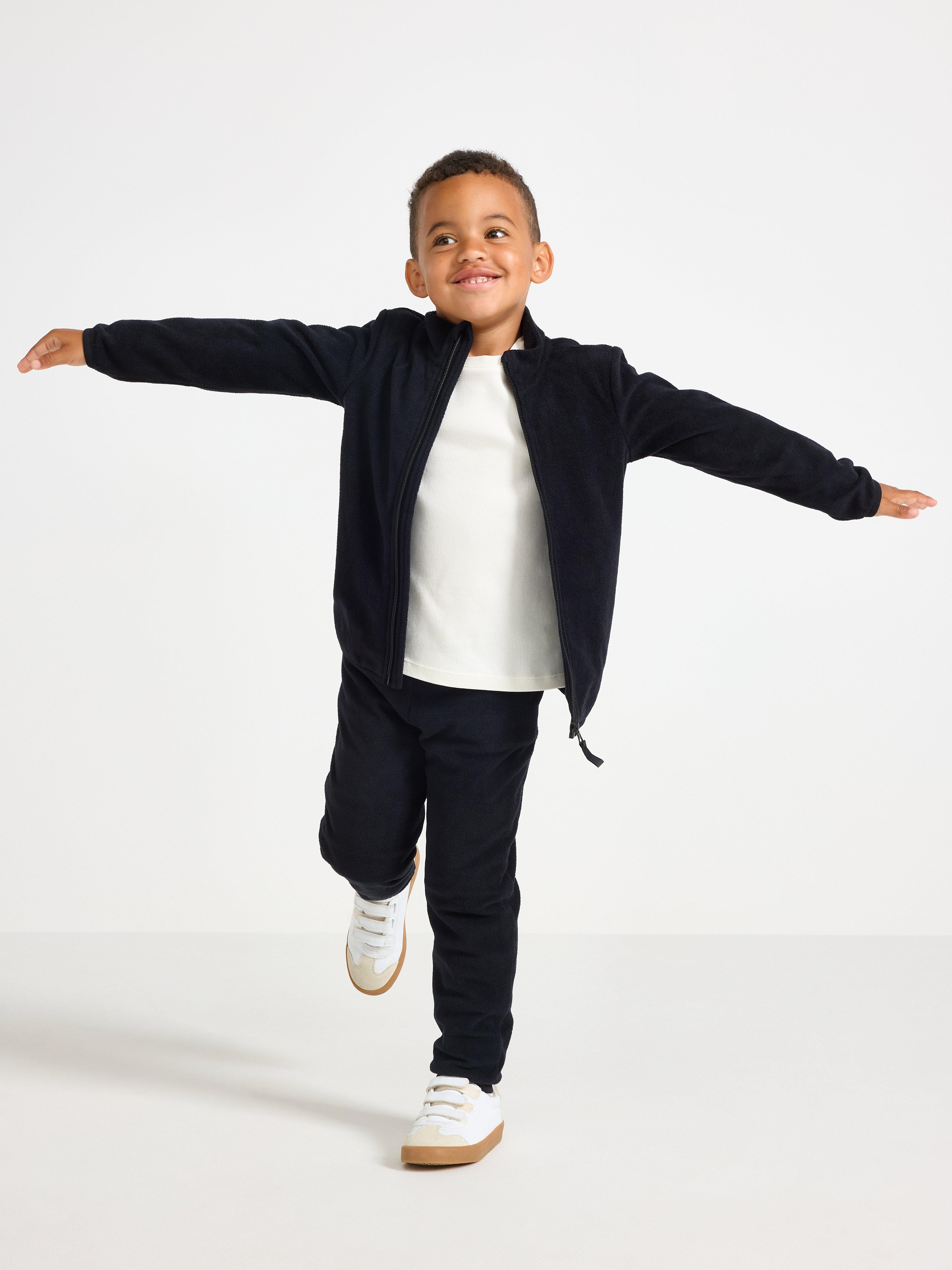 Mjukisbyxor a microfleece Black