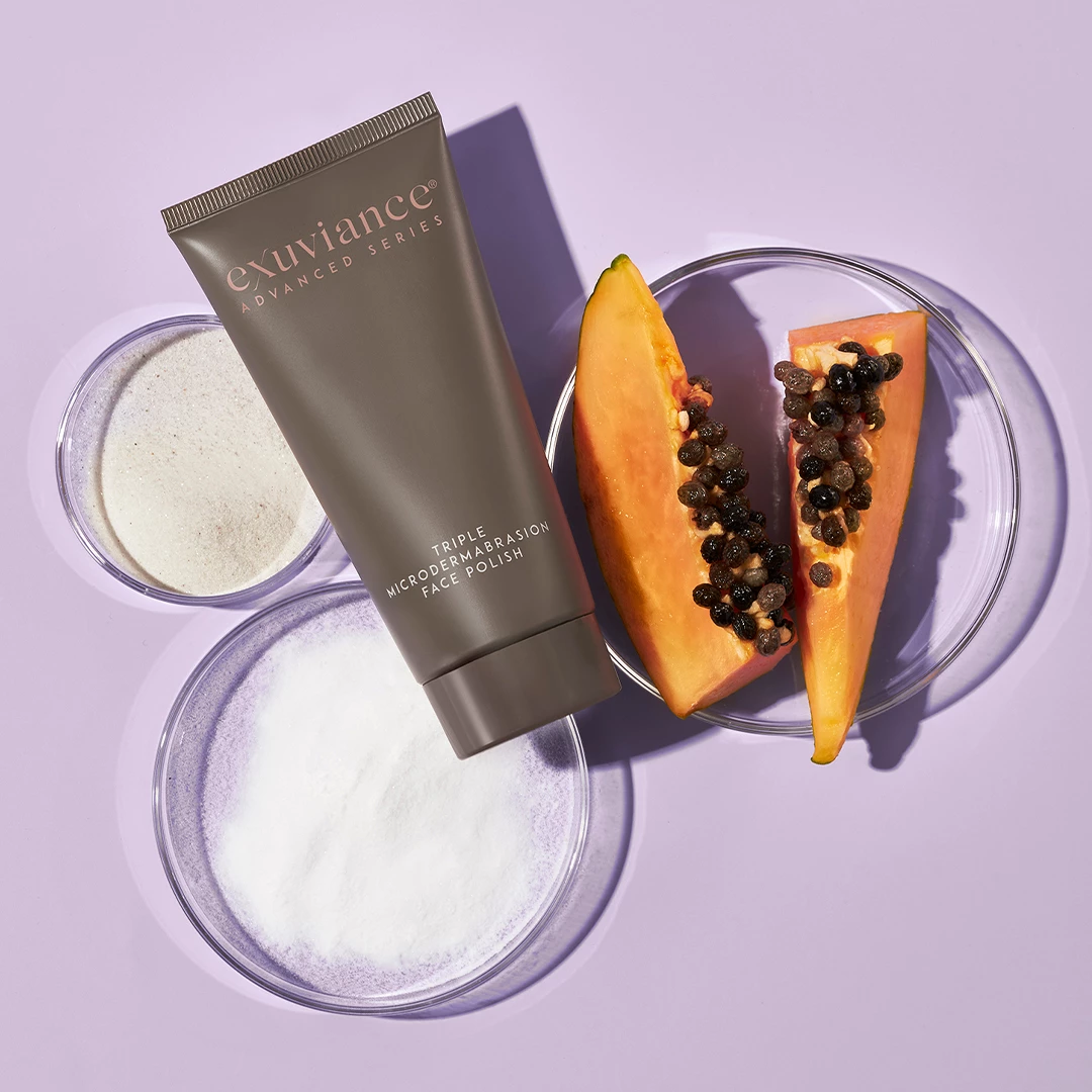 Oja de față cu microdermabraziune triplă 75 g - Exuviance