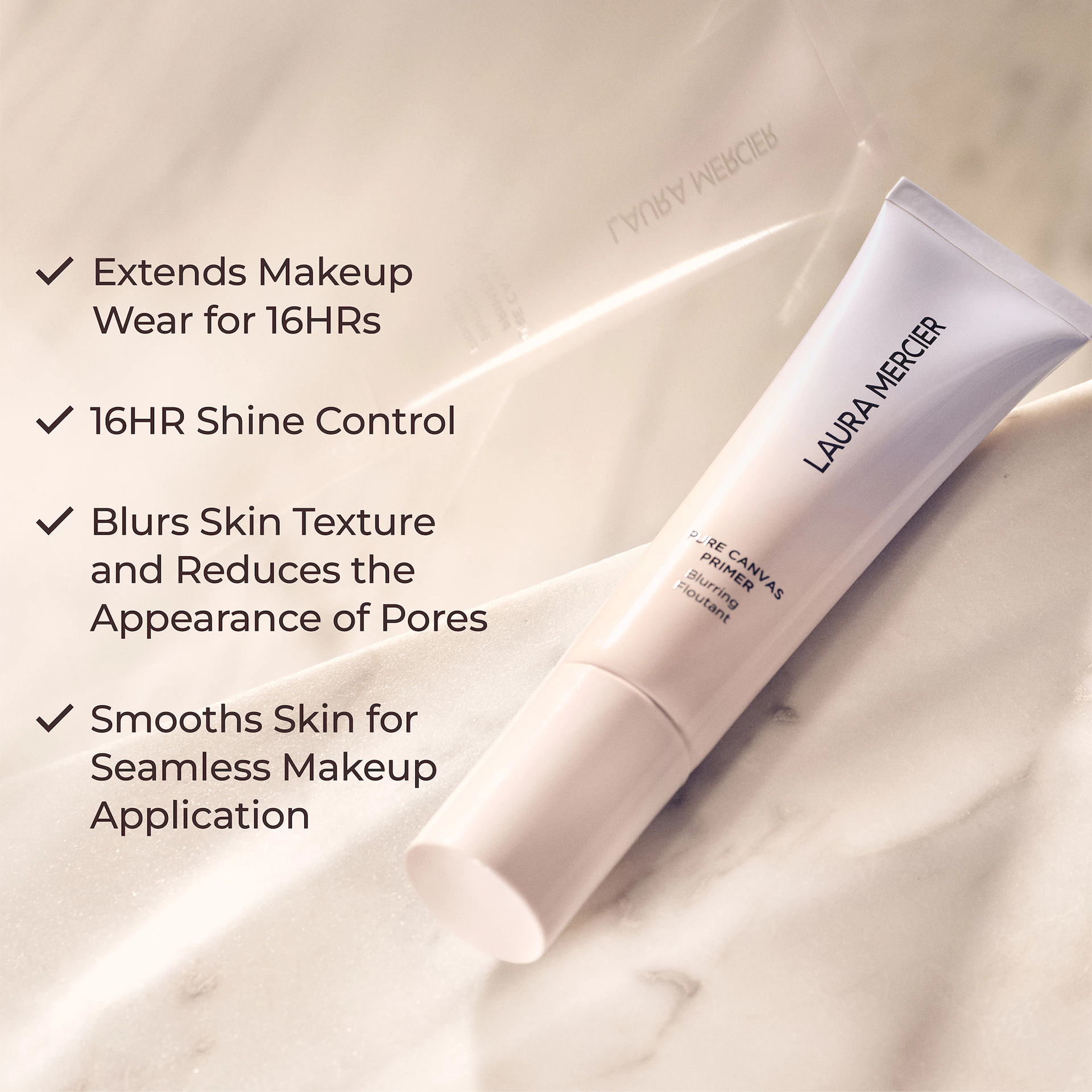 Pure Canvas elmosódó arc alapozó 30 ml - Laura Mercier