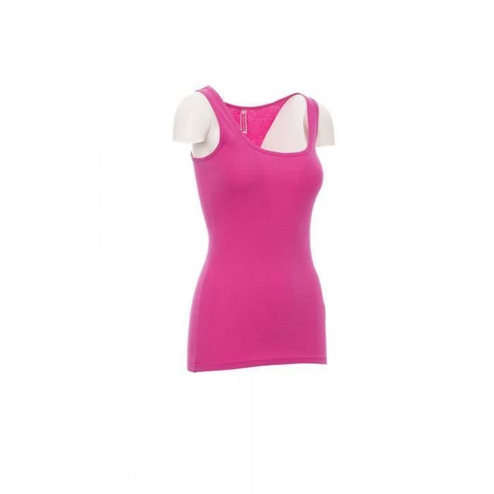Payper Look dames T-shirt - Roze - Maat L - 100% katoen