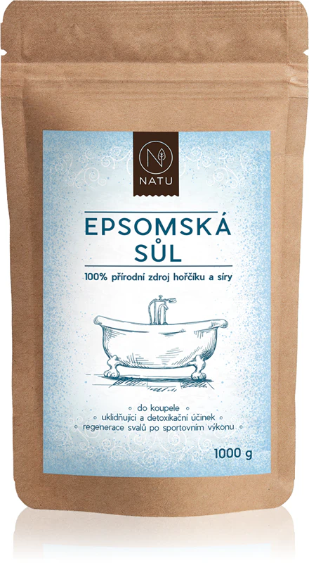Sal de Epsom NATU para banho