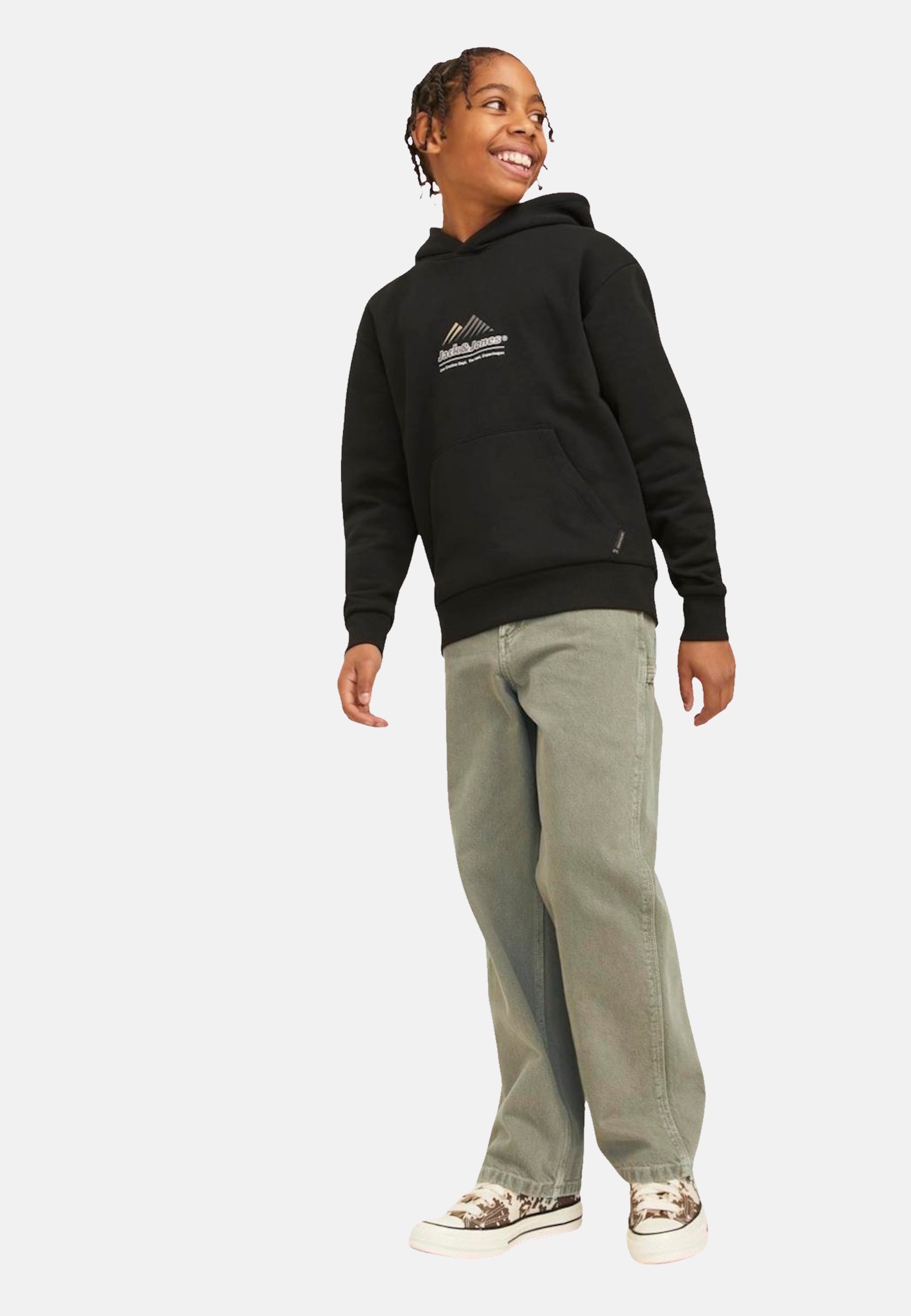 Jean droit Jack & Jones ALEX CARPENTER LANGE - vert