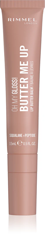 Rimmel Oh My Gloss! Butter Me Up Feuchtigkeitsspendender Lippenbalsam