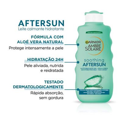 Garnier Ambre Solaire After Sun Milk Aloe Vera 200 ml 200 ml