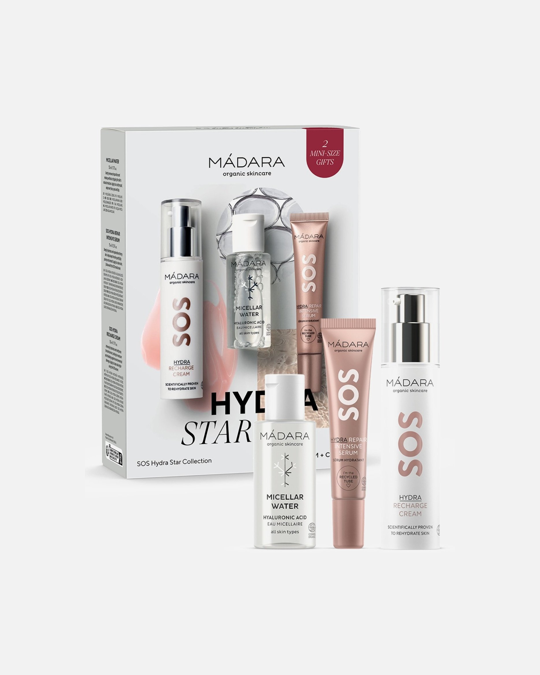 MÁDARA veido priežiūros rinkinys SOS Hydra SOS HYDRA Star Collection - 1 vnt.