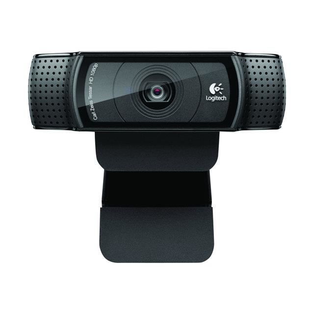Webcam - Logitech - HD Pro Webcam C920 - Full HD 1080p - Carl Zeiss - Microfono stereo integrato