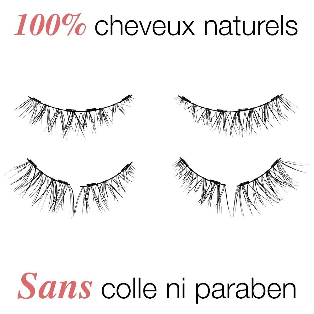 Ardell Faux-cils magnétiques double franges Pre-Cut Demi Wispies