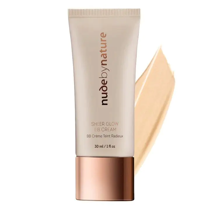 Nude By Nature Sheer Glow Krem BB 01 Porcelain