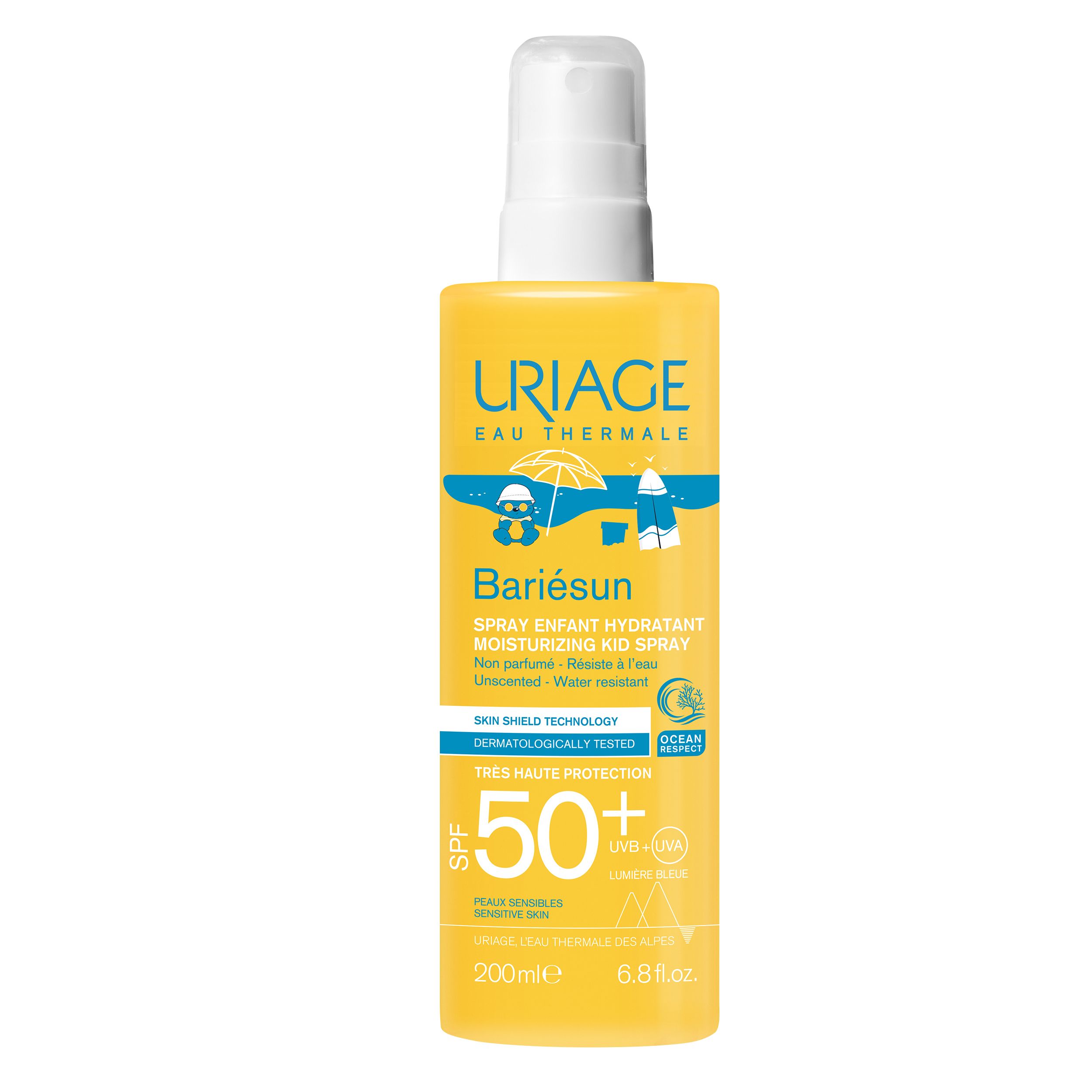Bariésun bērnu saules aizsargsprejs ar SPF50 Saules aizsardzības aptieka