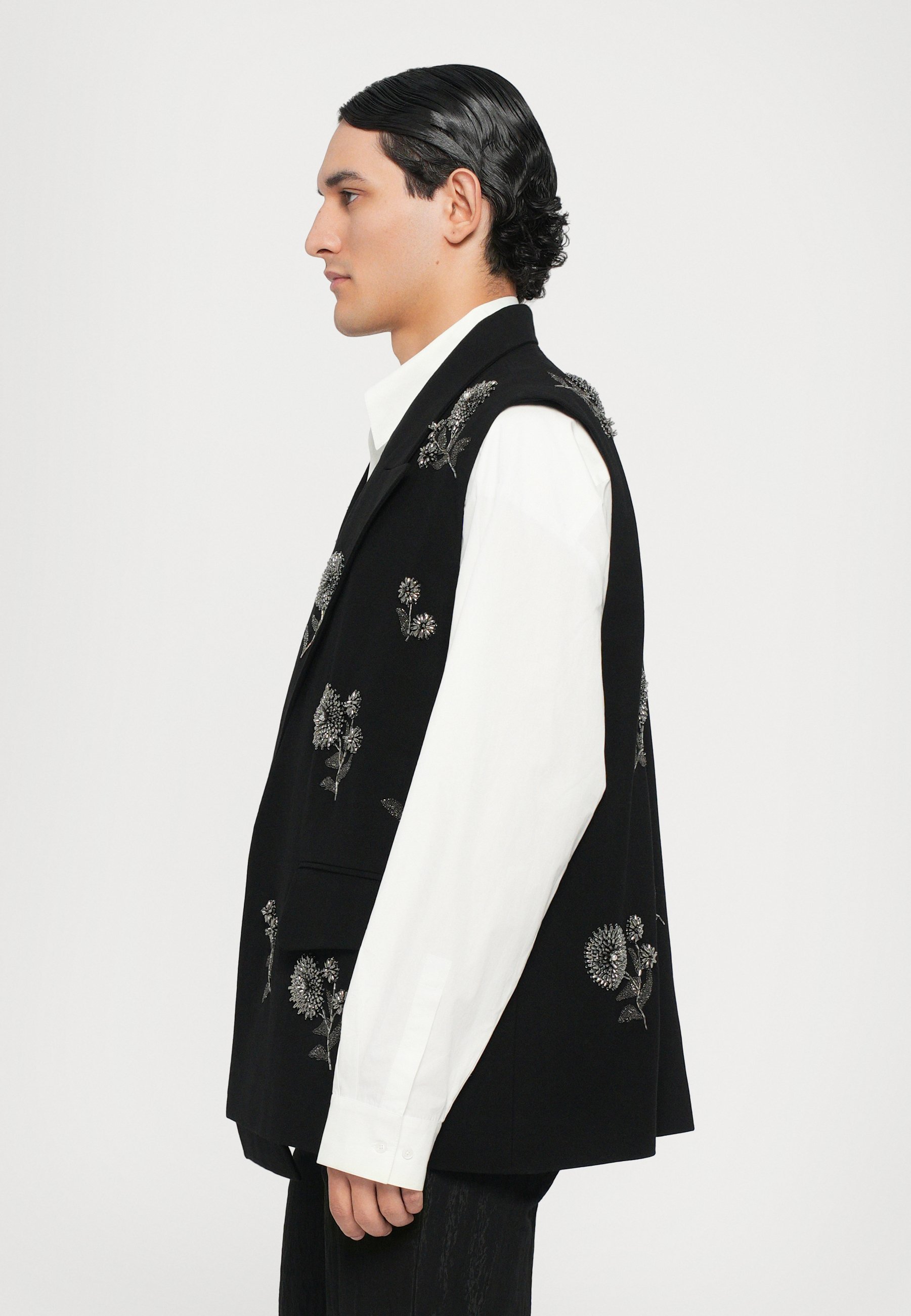 Dhruv Kapoor HANDGEMAAKT MARIGOLD - Vest - zwart