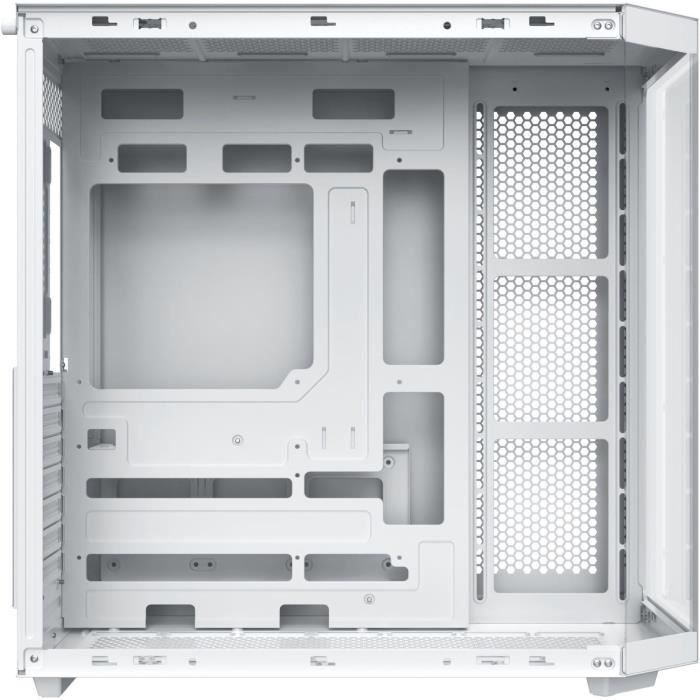 Case senza alimentatore - XIGMATEK CUBI II Arctic - Cube - Fattore di forma E-ATX - Bianco