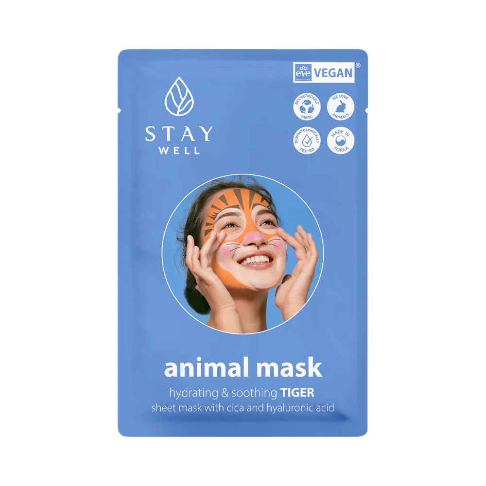 Mask Animal Mask – TIGER - Maschera Idratante viso