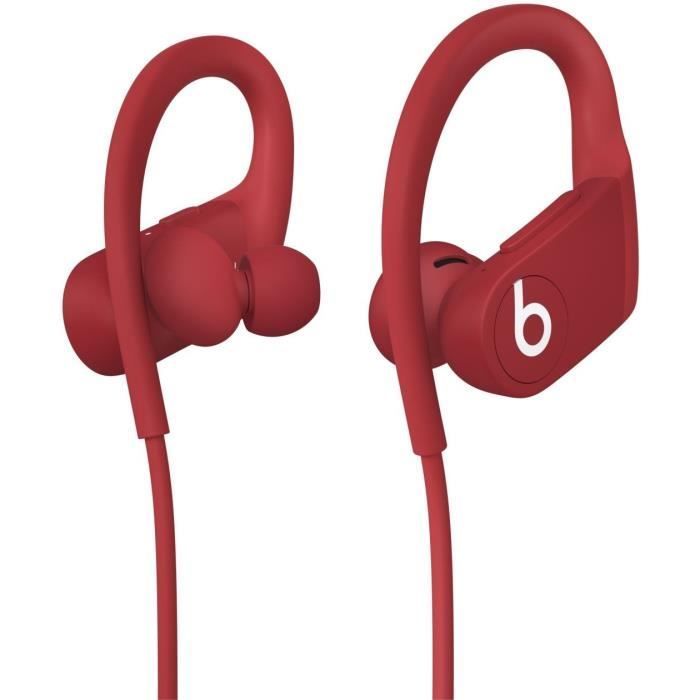 Powerbeats High-Performance Wireless-Kopfhörer – Rot