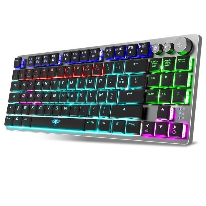Tastiera meccanica da gioco TKL - Spirit Of Gamer - XPERT K1300 - Bluetooth - RGB - Azerty FR