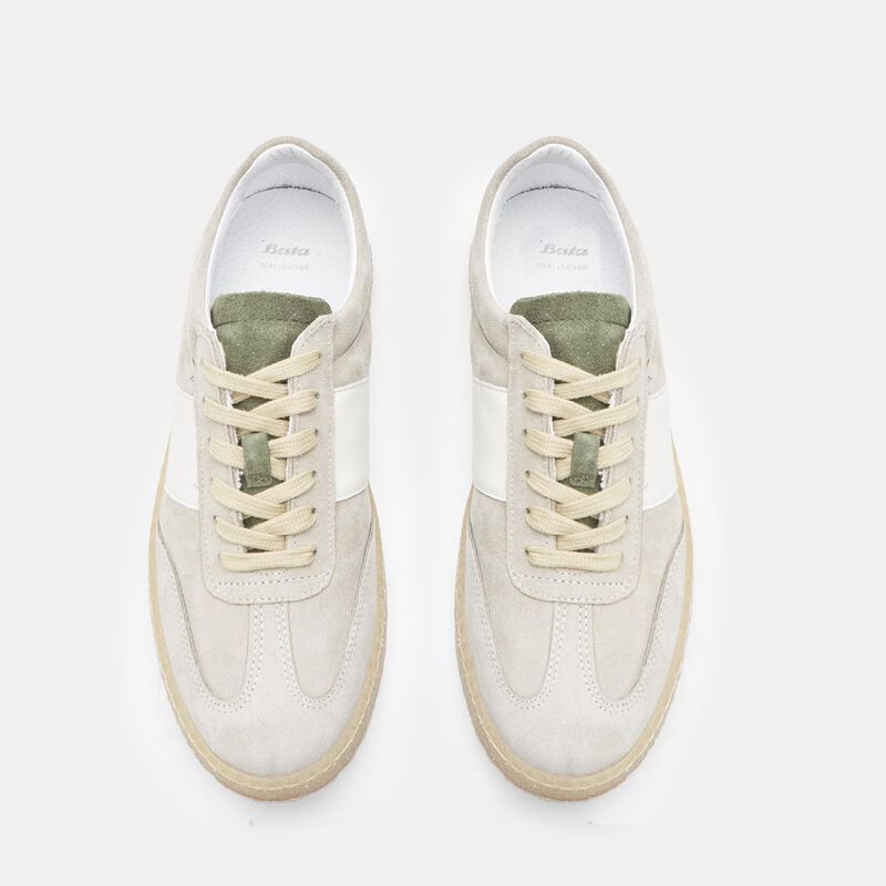 BATA herensneaker van suède