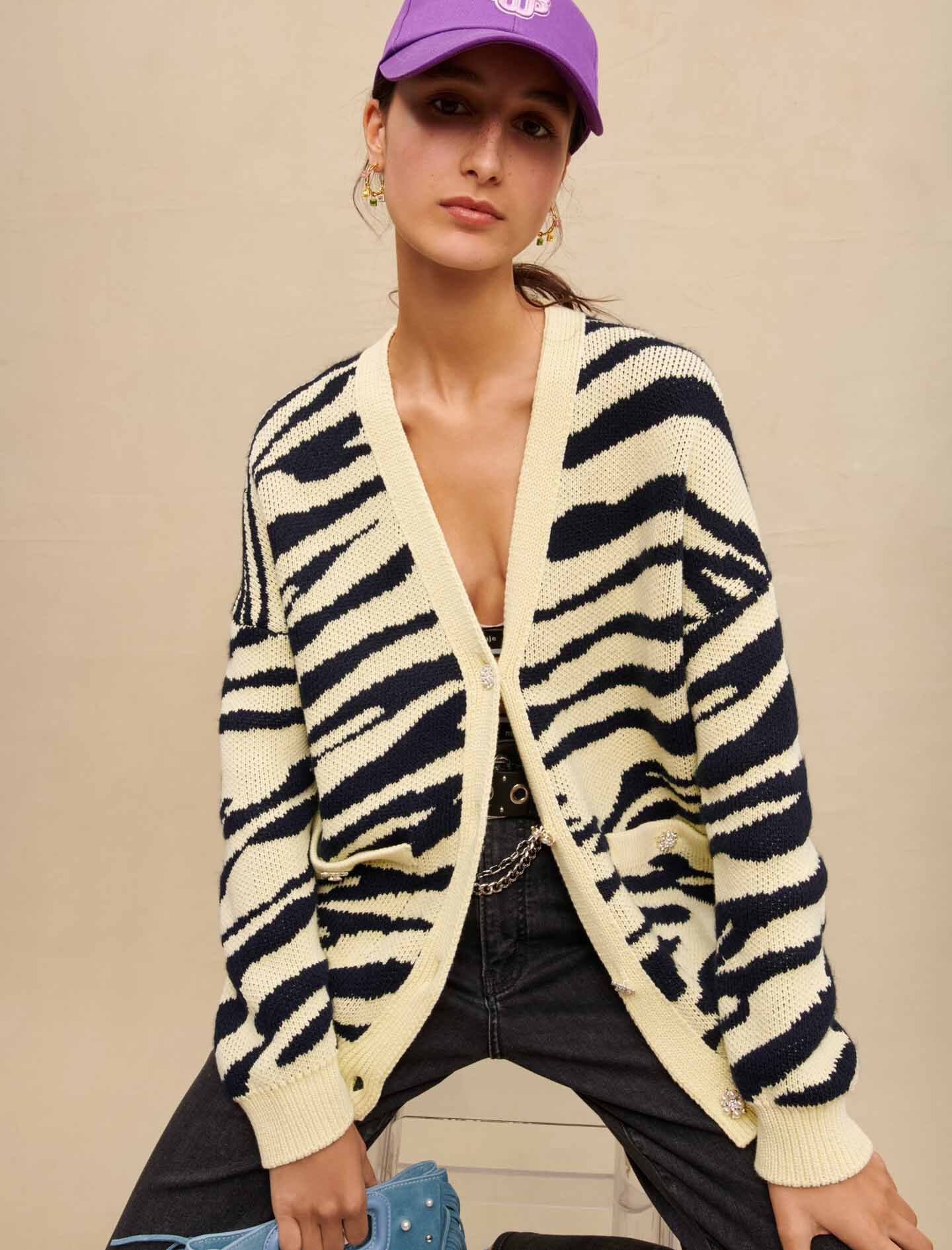 Oversized geel vest - Geel