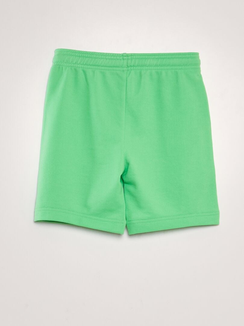 Bermudas de felpa francesa - VERDE