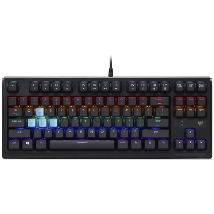 RGB Mechanical Gaming Keyboard - ACER PREDATOR - Aethon 301 TKL - LED Backlighting
