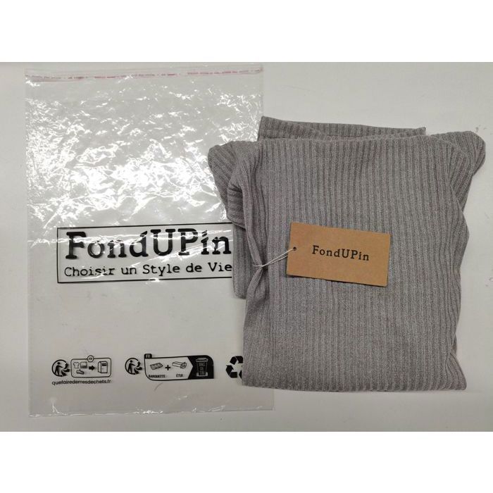 Suéter de cuello alto para mujer, suéter de manga corta de diseñador, suéter de invierno cálido, gris claro
