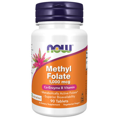 Nå Supplement Koenzym Vitamin B Metyl Folat 90 tabletter 90 tabletter