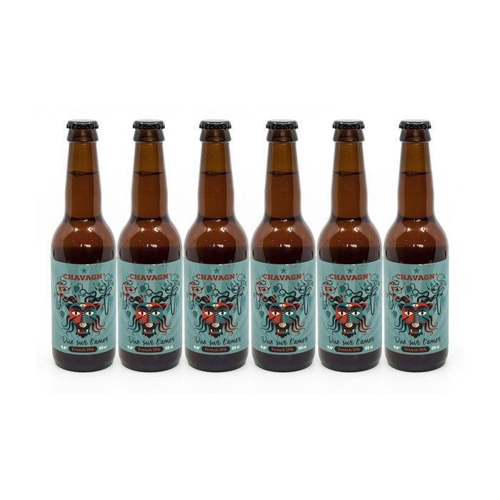 Pack de 6 Biéres IPA Artisanales Chavagn' 33cl soit 198cl