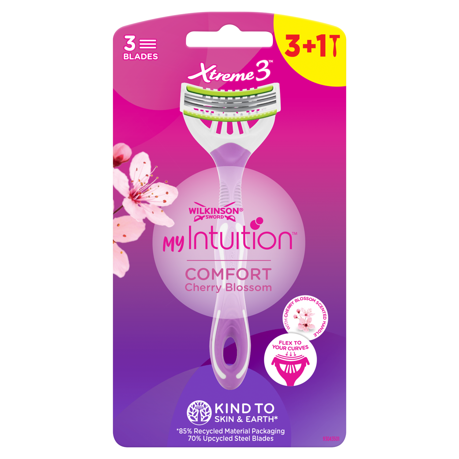 Wilkinson Sword moteriški skustuvai 3+1 vnt. Xtreme3 Beauty
