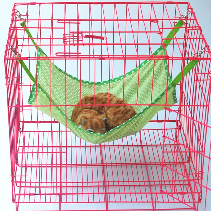 New Cat Hammock Bed Hanging Cat Mat Warm Soft Hanging Bed Dog Pet Cat Hammock Net Mesh Bed for Pet Accessories Rest House Mat