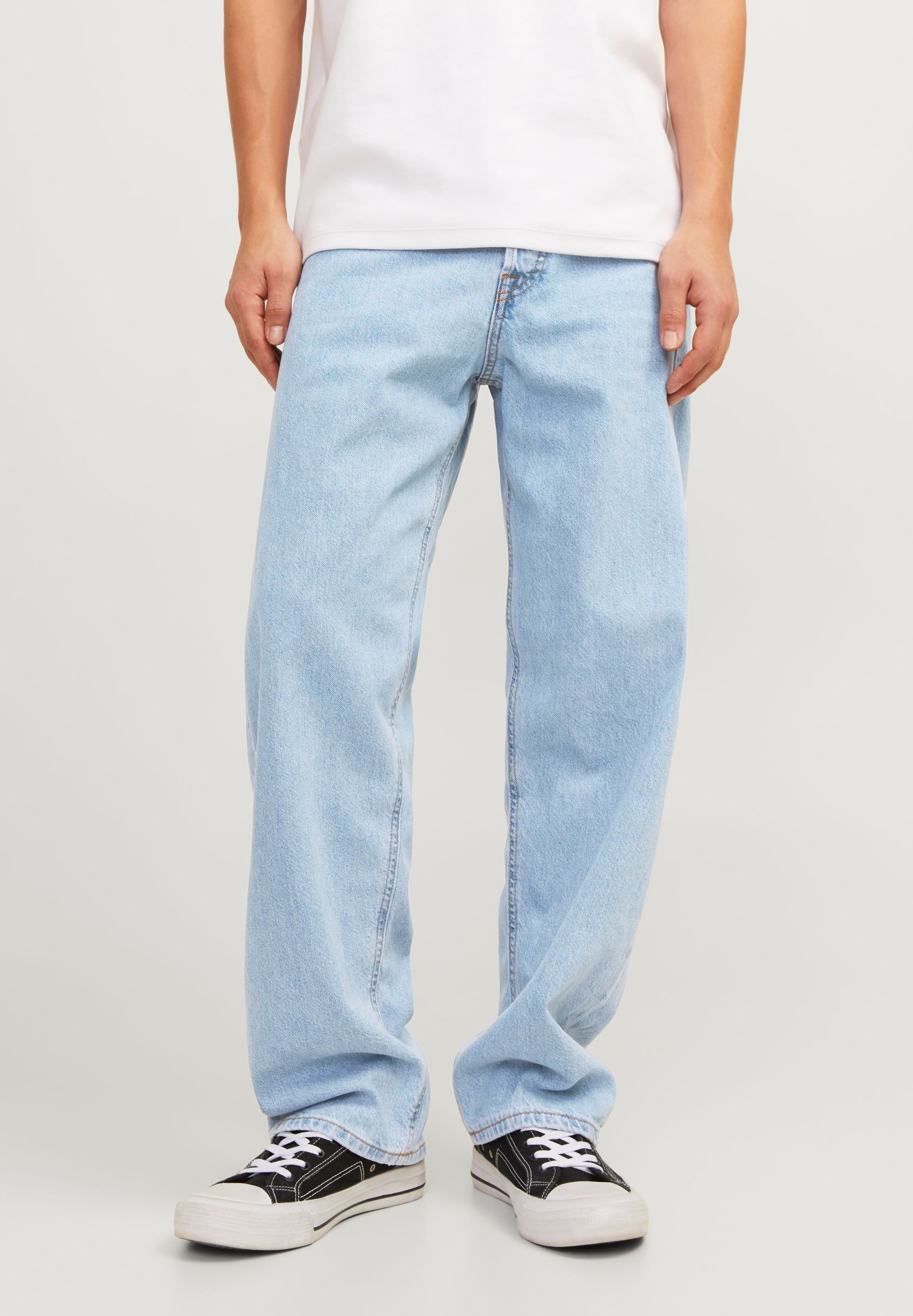Jean ample Jack & Jones Eddie - bleu denim