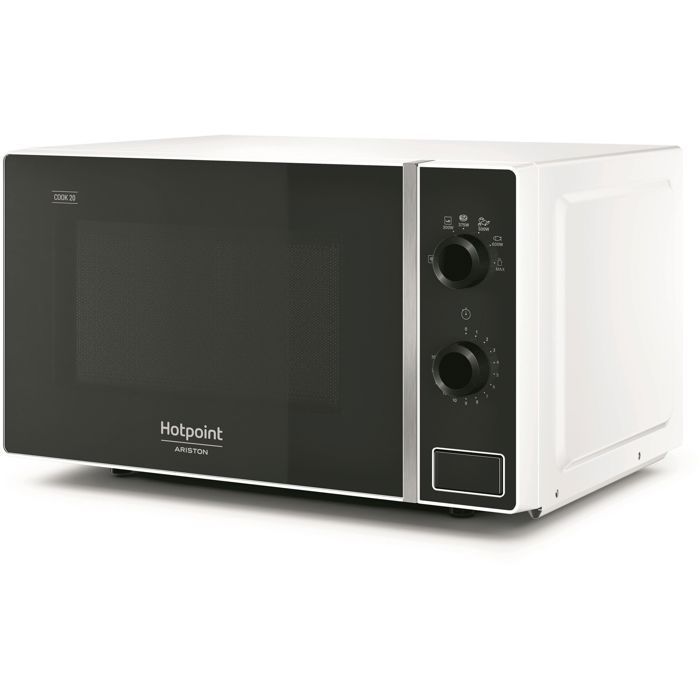 Micro-ondas de instalação livre - HOTPOINT - MWHA101W - Branco - 700 W - 20 L - 45,2 x 36,5 x 26,2 cm