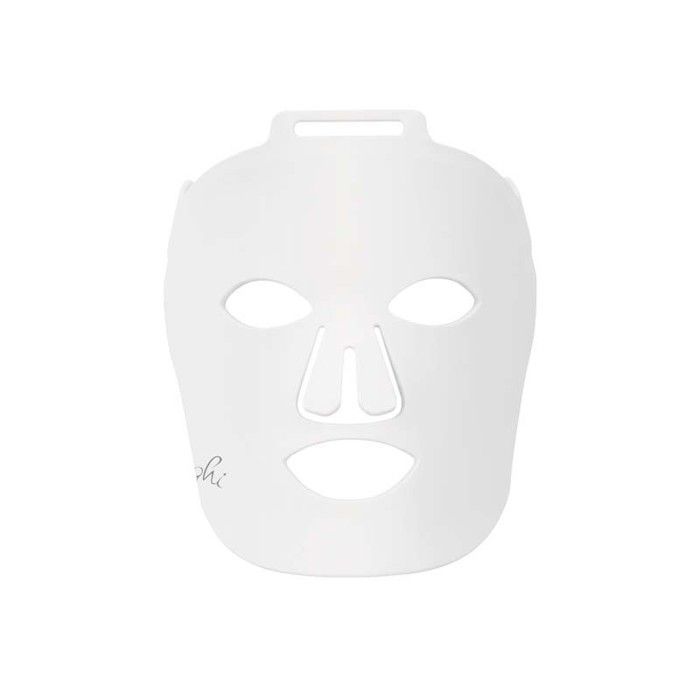 Masque facial LED - YOGHI - Lune De Soie - Blanc - 4 longueurs d'onde - Télécommande incluse