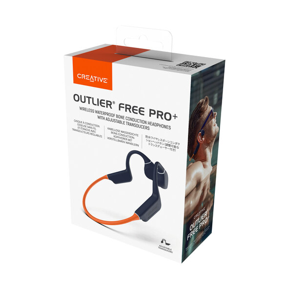 Căști cu conducție osoasă și player MP3, Outlier Free Pro+