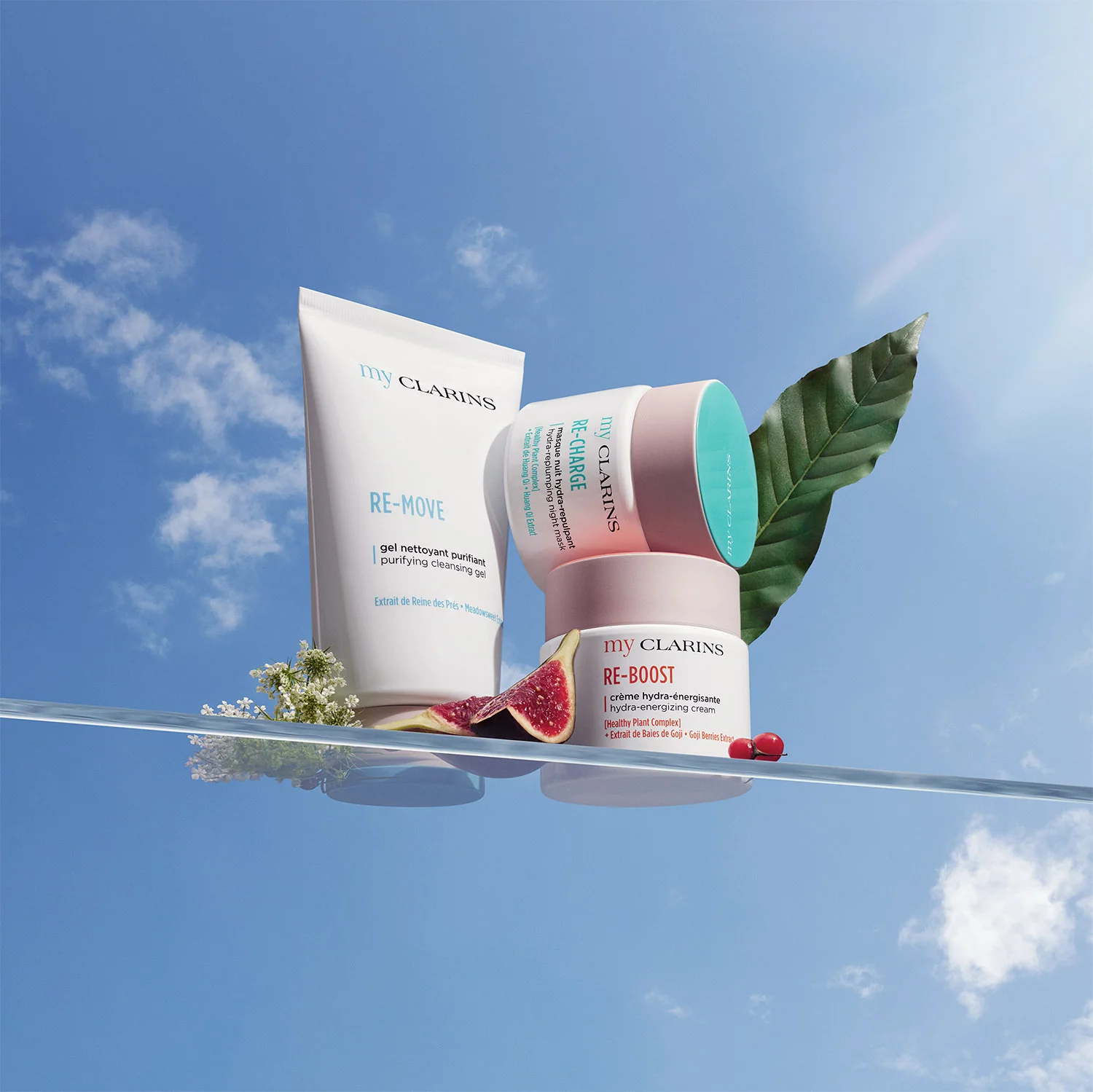 MY CLARINS RE-CHARGE Masque Nuit Hydra-Repulpant - Maschera Idratante viso, Tratt.viso notte idratante